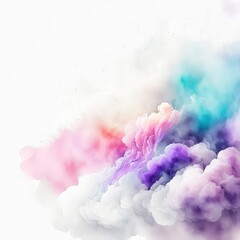 Fototapeta premium flowers in the clouds