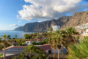 Landscape of Los Gigantes on Tenerife