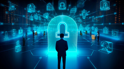 
A system for user authentication involving a combination of username and password, exemplifying the concept of cybersecurity. Generative AI