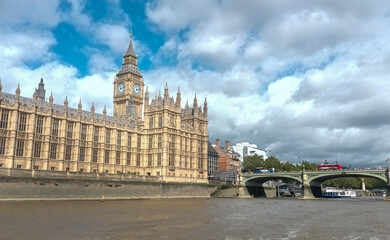 Fototapeta premium The Palace of Westminster in London, UK