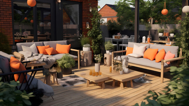 high resolution photography landscape design, absolutely open space snack-bar and blended with the garden, flat space, beers, wisky and black ladies, dreamy space for conversation pit, micelio and woo