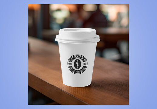Cup Coffee Mockup