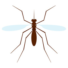 Isolated colored fly insect animal icon Vector