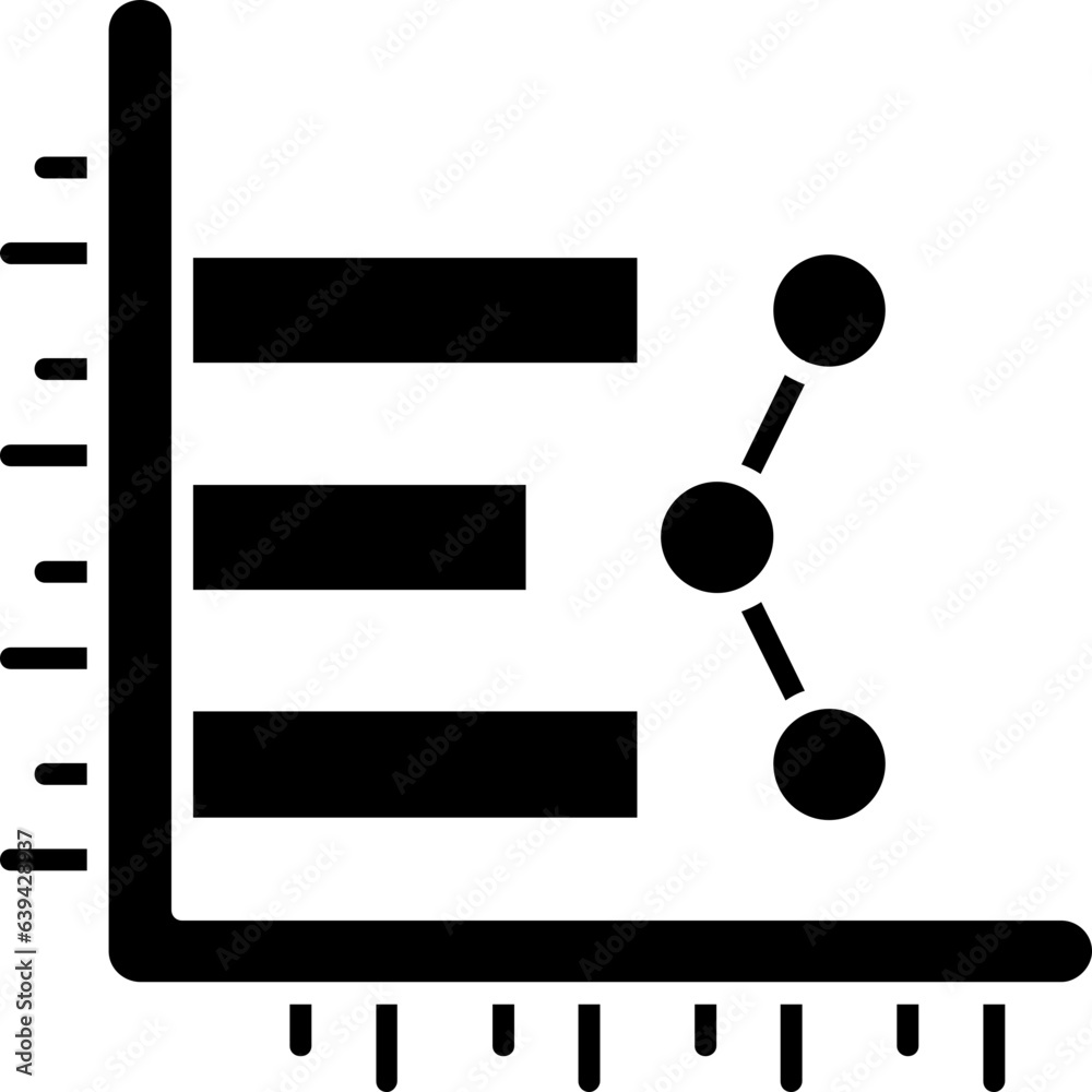 Canvas Prints Bar chart Icon