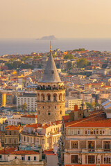 Fototapeta na wymiar Downtown Istanbul cityscape of Turkey