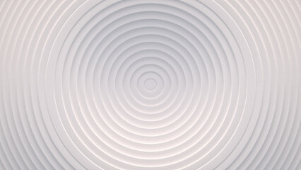 Wave from concentric circles, rings on the surface. Bright, milky radio wave abstract background - obrazy, fototapety, plakaty