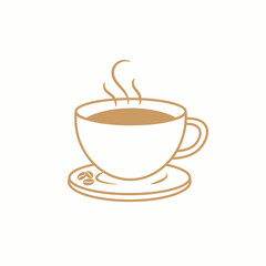 Hot coffee cup vactor design