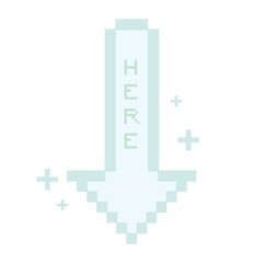 Isolated colored pixelated comic speech bubble chat Vector