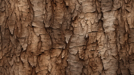 A bare tree trunk up close