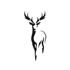 Deer shiluet
