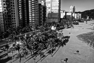 LATE AFTERNOON IN BLACK AND WHITE - PRAIA GRANDE