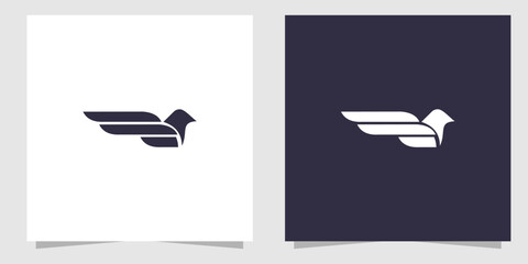 eagle logo design vector