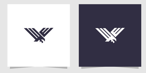 eagle logo design vector