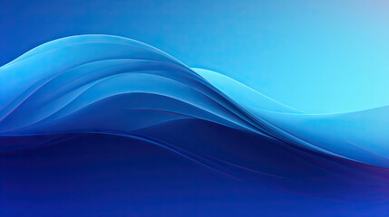 Fototapeta premium wallpaper background of gradiant blue shinny