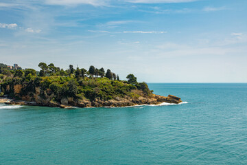 Old town of Ulcinj. Montenegro, Adriatic sea, Balkan, architecture, Crna Gora, 