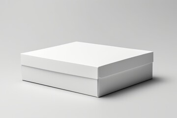 minimalist paper box mockup for creative projects, Generative AI