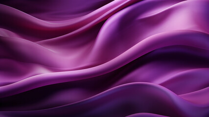 Obraz premium Elegance abstract soft focus wave glossy purple fabric use for background
