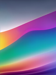 3d colorful gradient wave background