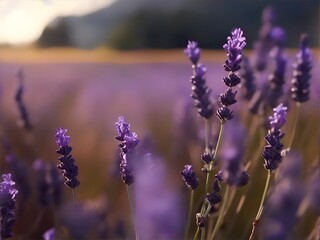 Obraz premium lavender field in region