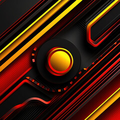 futuristic background red and yellow and black

