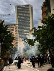 Marcha manifestación protesta 