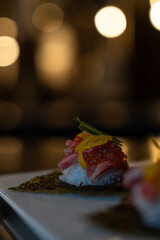 Hand rolled sushi(手巻き寿司)