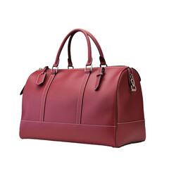 Naklejka premium red bag isolated on white HD transparent background PNG Stock Photographic Image