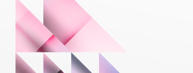 Captivating vector abstraction. Triangles interlock in mesmerizing dance, crafting dynamic geometric backdrop. Fusion of shapes and angles creates artful symphony of modern design