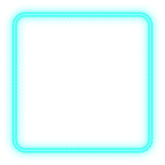 Glowing Neon Frame