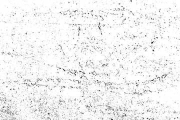 Grunge black texture. Dark grainy texture on white background. Dust overlay textured. Grain noise particles. Rusted white effect. Design elements. Vector illustration, EPS 10.