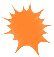 Hand drawn comic speech bubbles