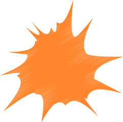 Hand drawn comic speech bubbles