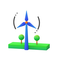 Ecology 3D Icon Illustration