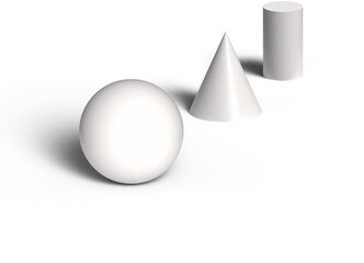 3D geometric shapes