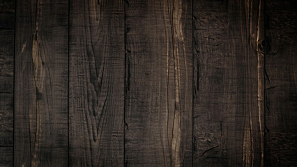 Fototapeta premium dark wood background, AI Generated