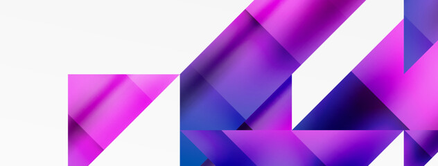 Captivating vector abstraction. Triangles interlock in mesmerizing dance, crafting dynamic geometric backdrop. Fusion of shapes and angles creates artful symphony of modern design