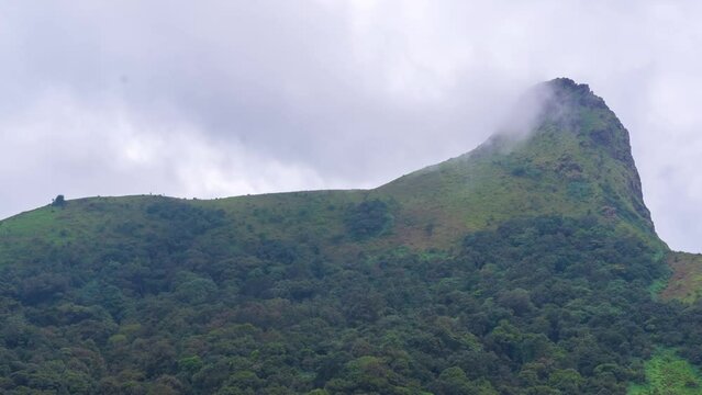 Ettina bhuja hill station view point Mudigere Karnataka India.