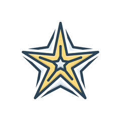 Obraz premium Color illustration icon for exotic 