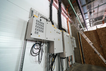 A power distribution control cabinet