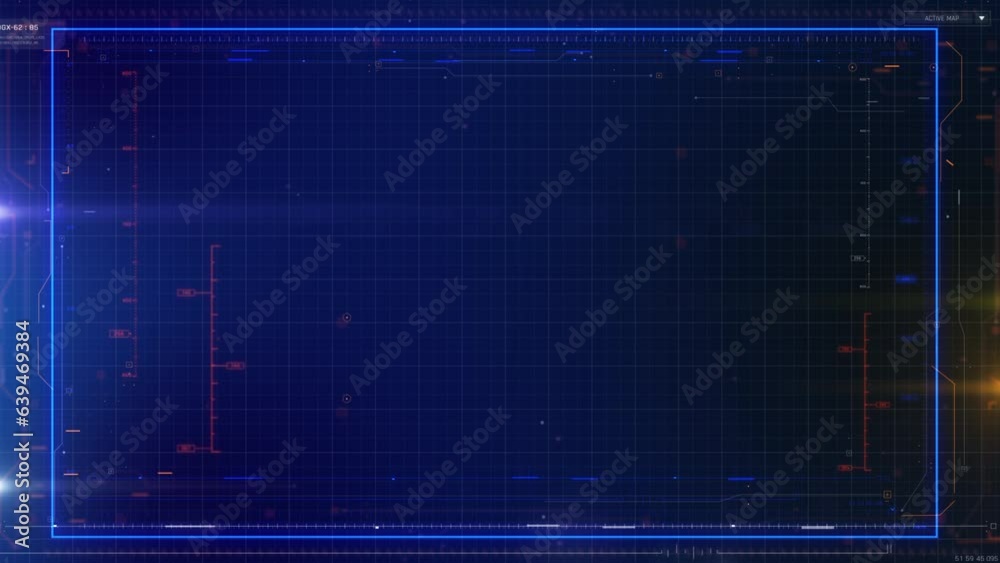Poster abstract background video overlay for futuristic cyber and technology concept. random digital text a