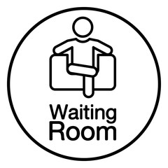 waiting room signs illustration