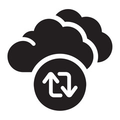 synchronizing line icon