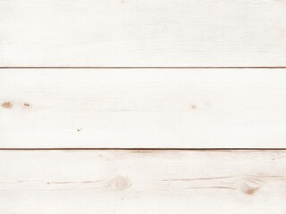 White wooden background planks texture, Top view, Horizontal composition