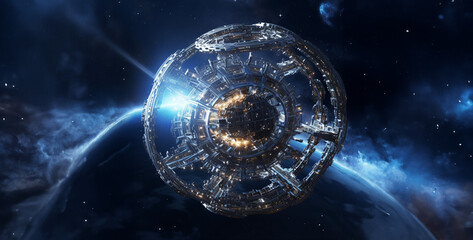 space station a world on space a new city on space Hd wallpaper