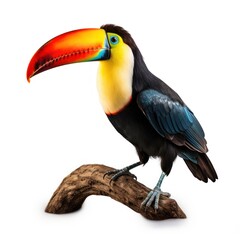 toucan isolated on white