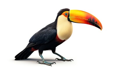 toucan isolated on white background