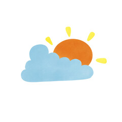 Cloud and sun 