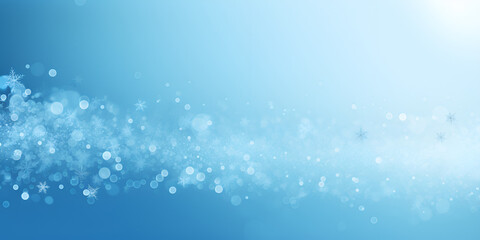 3d rendering of abstract shiny blue background