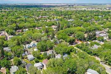 Obraz premium Mayfair neighborhood of Saskatoon, Saskatchewan