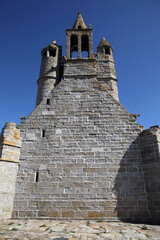 Fototapeta na wymiar Belltower of the Chapel of joy - Chapelle de la joie - Pointe de Penmarch - Finistere - Bretagne - France